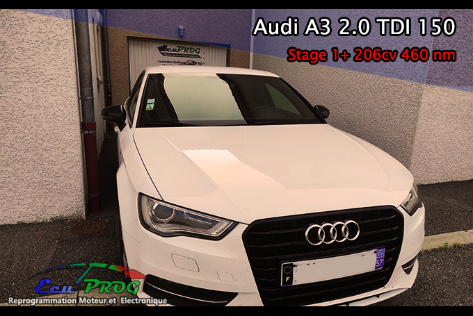 Audi A3 2.0 TDI 150 -> Stage 1+