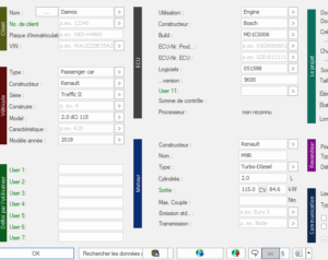 Damos MD1CS006 Mappack