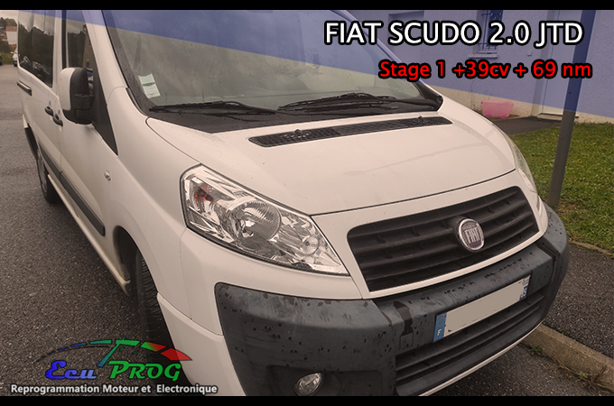 Fiat Scudo 2.0 JTD 120 Stage 1