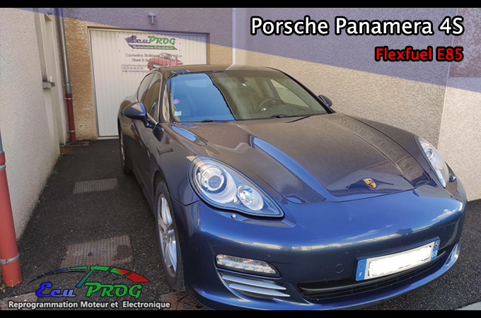 Porsche Panamera 4S – Flexfuel E85